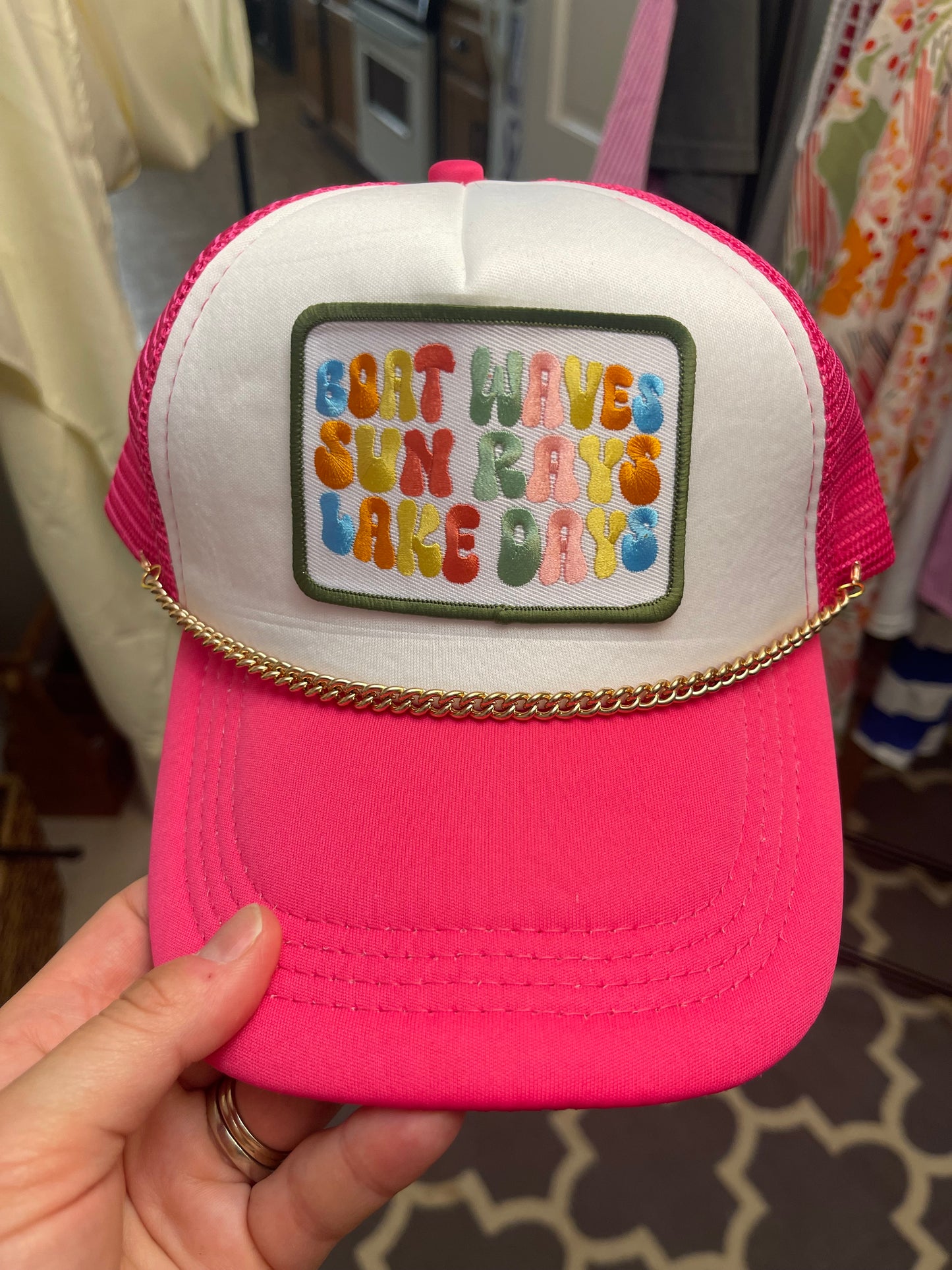 Lake days hat